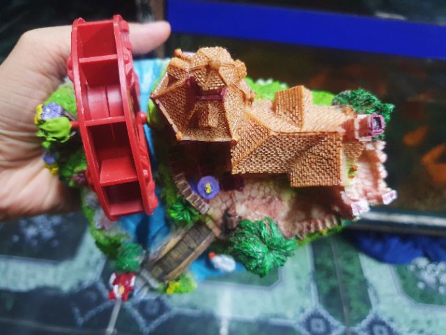 CẢNH NHÀ TRANG TRÍ HỒ CÁ NON BỘ 18x11x11cm