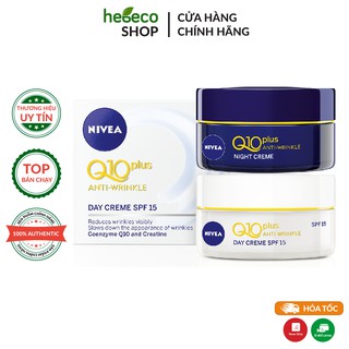 Kem dưỡng da làm giảm vết nhăn Nivea Q10 Plus - Hàng Chính Hãng