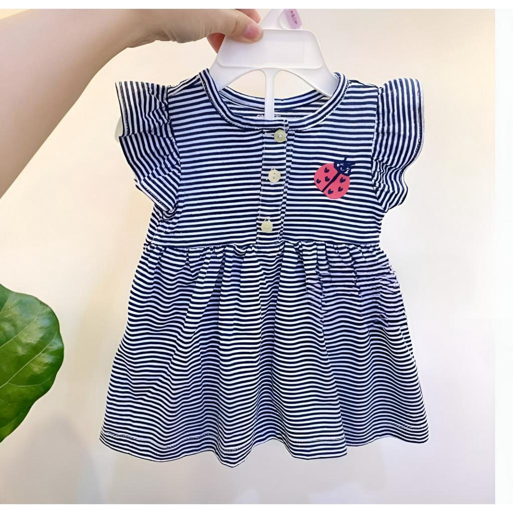 Váy/ Đầm chất cotton xuất dư xịn xò dễ thương cho bé gái [3kg -10kg]