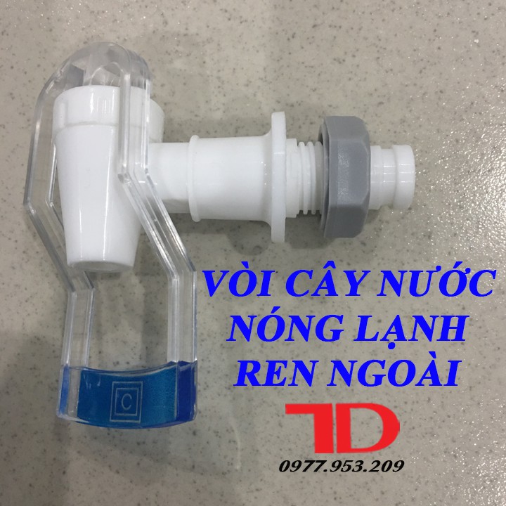 Vòi cho cây nước nóng lạnh, Vòi LẠNH ren ngoài thay thế bình nóng lạnh