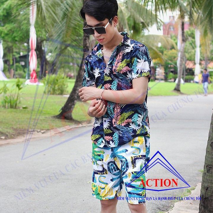 [GIÁ SỈ] Quần Đi Biển Nam Nữ Lẻ [THE ACTION] -  Inbox Chọn Kiểu ( Quà Tặng)