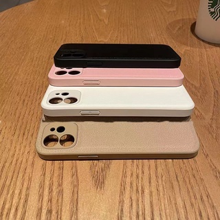 Ốp Điện Thoại Da Mềm Cho iPhone 13 11 pro max X Xr Xs max 7 8 Plus Se 2020 12 pro max 12