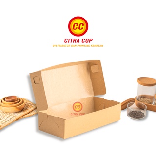 Hộp giấy kraft dày đựng bánh mì / bánh mì / bánh mì 22x10x5
