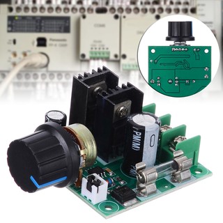 Bộ Điều Chỉnh Tốc Độ Động Cơ 12V-40V 10A PWM DC Kèm Núm Vặn