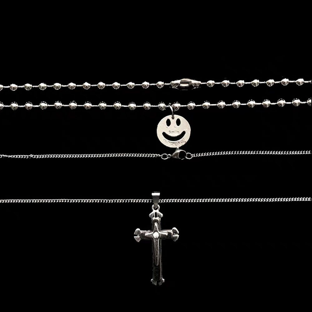 vòng cổ Mặt Hình Thánh Giá Phong Cách Hip Hop