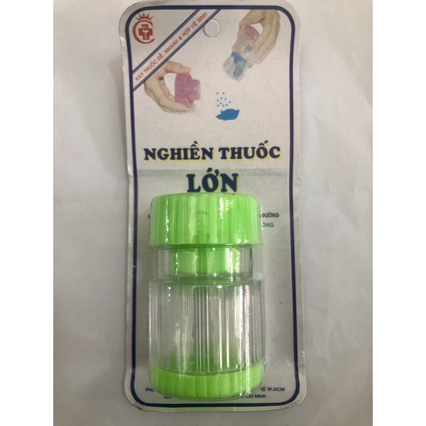 DỤNG CỤ NGHIỀN THUỐC CHO BÉ [LOẠI LỚN] - CÀ THUỐC NHANH CHÓNG, GIÁ RẺ, AN TOÀN, VỆ SINH, DỄ SỬ DỤNG