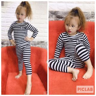 Bộ cotton len cho bé trai gái