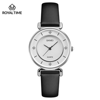 [Tặng vòng tay] Đồng hồ nữ SKMEI chính hãng SK1330.03 dây da cao cấp fullbox