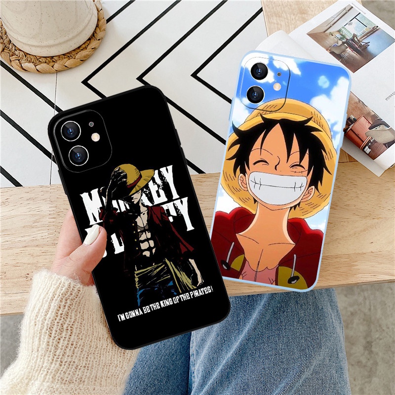 Ốp Điện Thoại Hình Goku Luffy Thời Trang Cho OPPO F19 F17 F15 F11 F9 RENO 2/3/4/5/6/7 Pro 4F 5F F7 F5 Youth A1K Find X2 X3