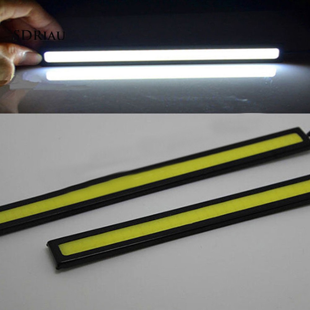 Cặp thanh đèn DC 12V COB LED chống nước tiện dụng dành cho xe hơi