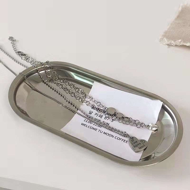 Vòng cổ Hình Trái Tim Phong Cách Hiphop