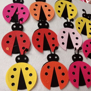 Con vật vải nỉ trang trí mầm non