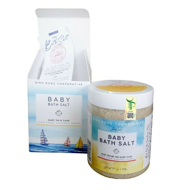 Combo muối tắm bé Tâm Dược Thảo