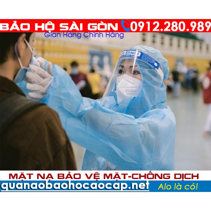 Tấm chắn chống giọt bắn trong suốt nhựa face shied hàng Việt Nam hình thật 100%