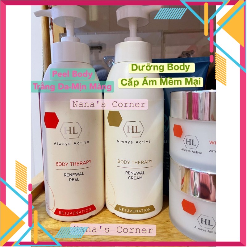 Combo Peel và Kem Dưỡng Tái Tạo Trẻ Hoá Body Therapy