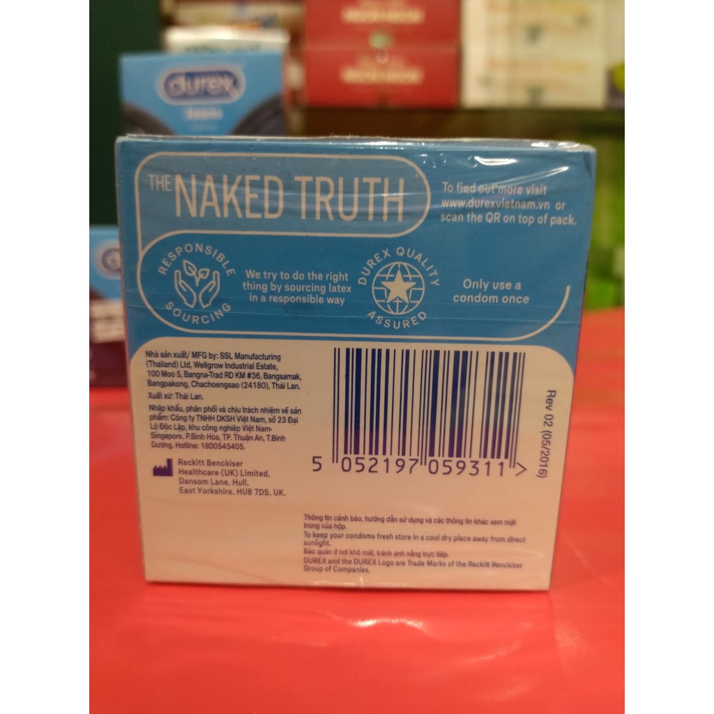 ✅Bao cao su Durex jean ✅Chính hãng