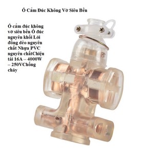 Ổ Cắm, Phít Cắm Đúc Không Vỡ Siêu Bền
