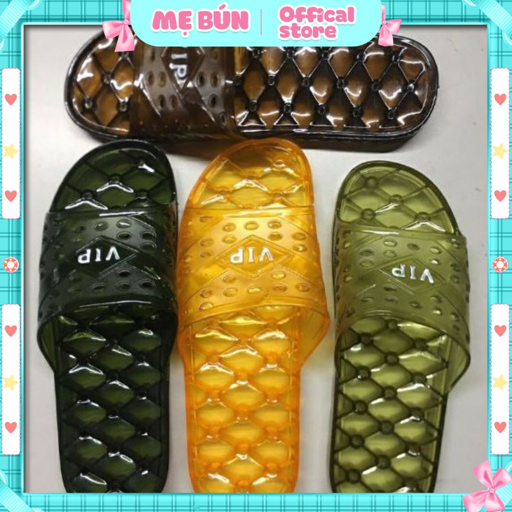 Dép nhựa lỗ VIP trong đi trong nhà/nhà tắm GIÁ RẺ SHOP MẸ BÚN 🌺