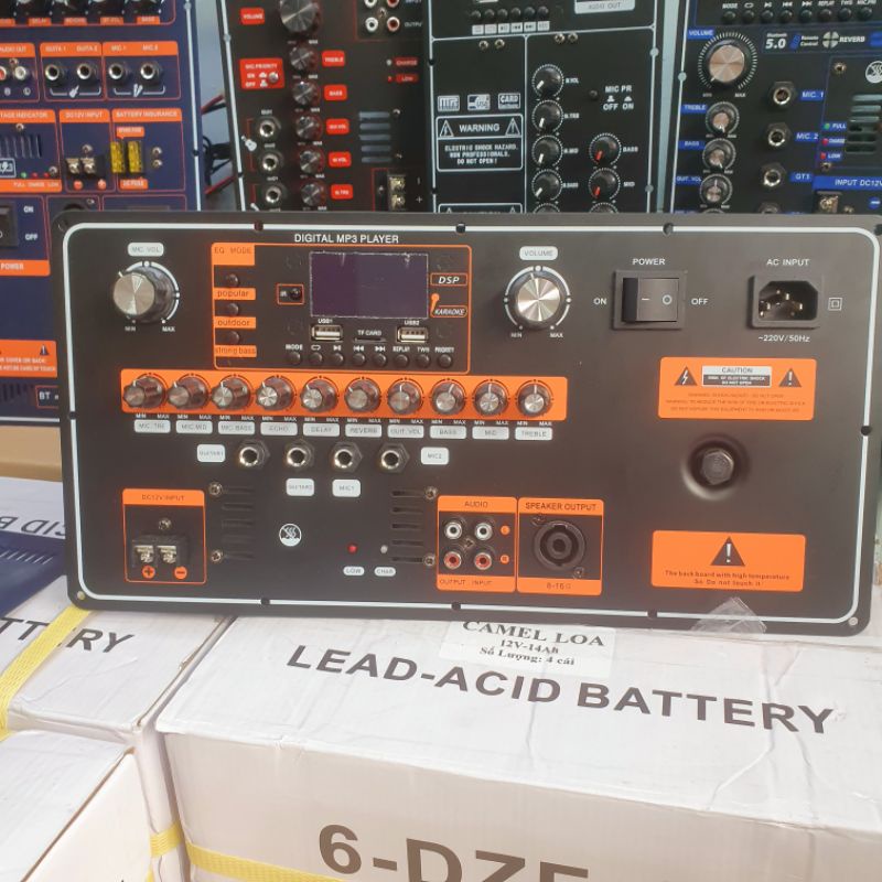 BO MẠCH H270 MỚI Mạch Loa Kéo Reverb Hoàn Hảo Nhất Nguồn Đôi DSP Mono Có MID