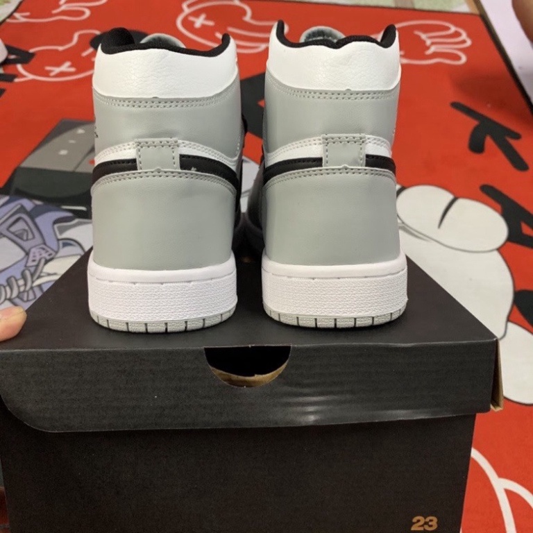 Giày thể thao jordan cổ cao xám trắng, đủ size 36-43 HÀNH TRUNG 11 | BigBuy360 - bigbuy360.vn