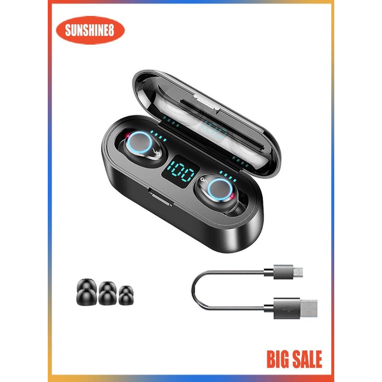 Tai nghe thể thao F9 1200 MAh có cảm ứng vân tay