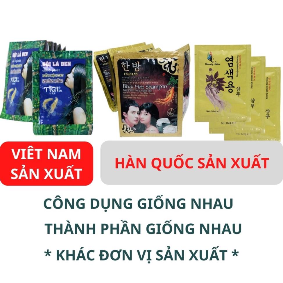 Dầu gội đen tóc - Gội là đen tigi, Gội đen nhân sâm đen tóc chỉ bằng cách gội TmallComestic