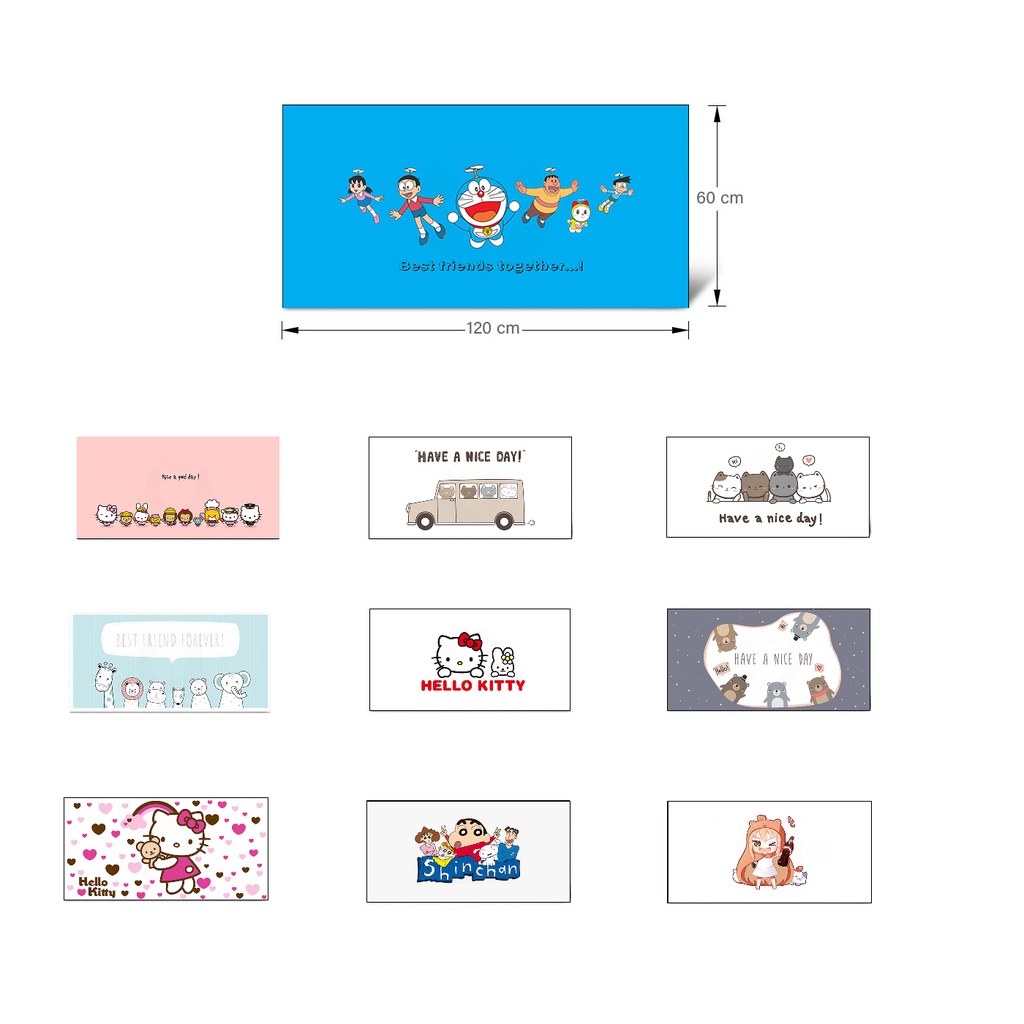 Dán bàn học cho bé - Decal chống nước
