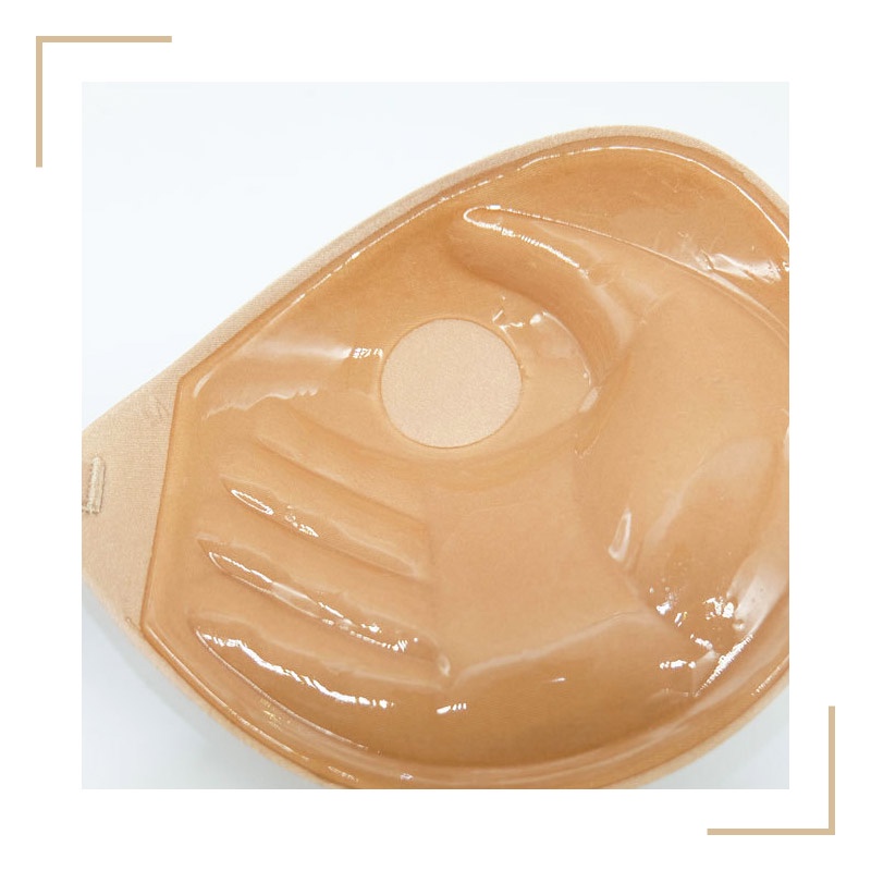 AOFEIQIKE Áo ngực tàng hình không dây cúp ngực hai màu cho nữ