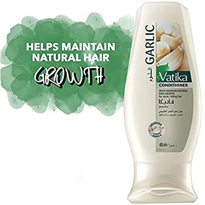 Dầu xả Vatika Garlic Conditioner Helps Maintain Natural Hair Growth chiết xuất tỏi kích thích mọc tóc