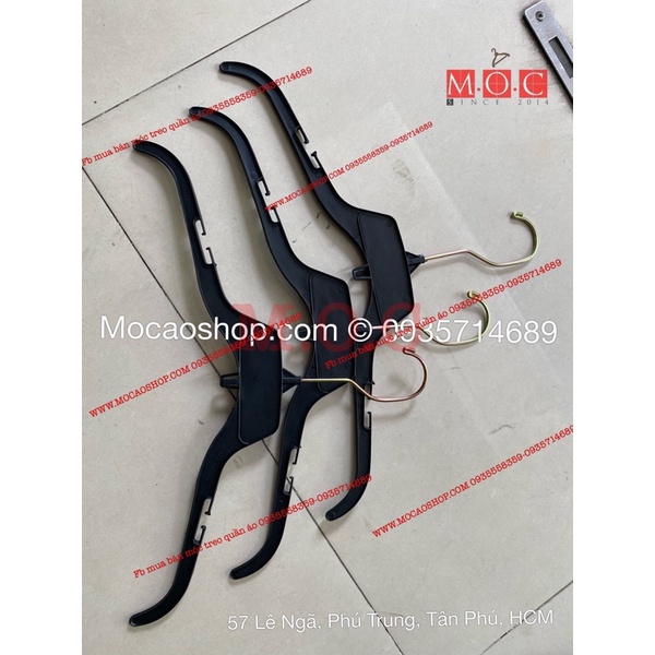 100 Móc áo nhựa cao cấp treo quần áo