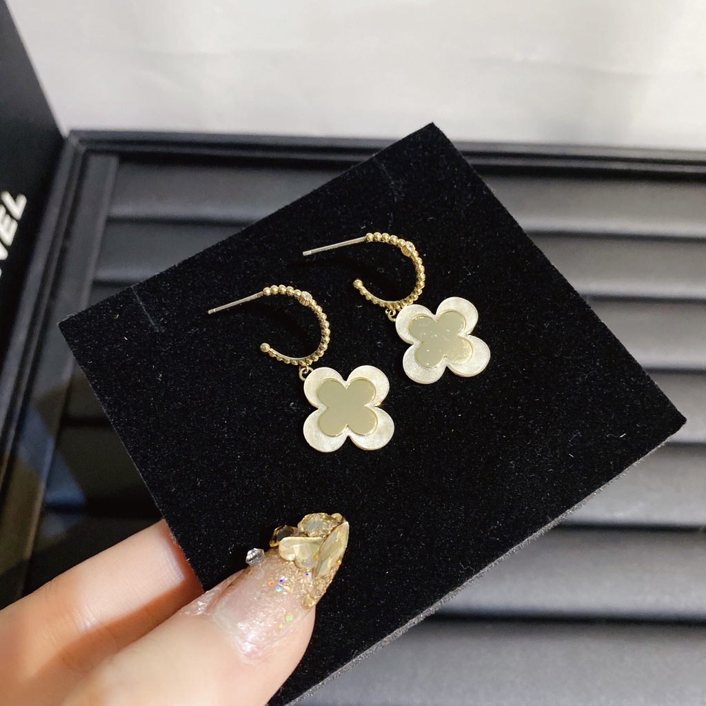 Bông tai nữ bạc 925 cao cấp cực sang chảnh và cá tính Ròm House ms09k4