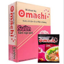 Mỳ Omachi Bò / Sườn - Thùng 30 Gói