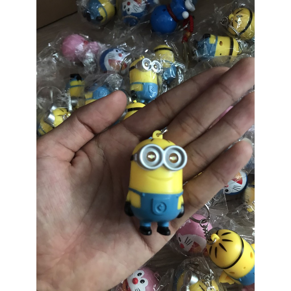 -Móc khóa Minion kêu I love You có đèn led có âm thanh -Móc khóa Minion kêu I love You có đèn led