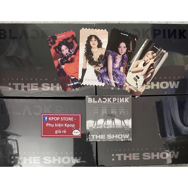 BLACKPINK 2021 The Show DVD Bộ ảnh nhóm Blackpink