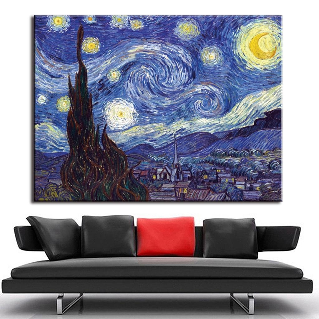 Tranh Sơn Dầu Treo Tường Trang Trí Nội Thất Hình Tranh Của Van Gogh