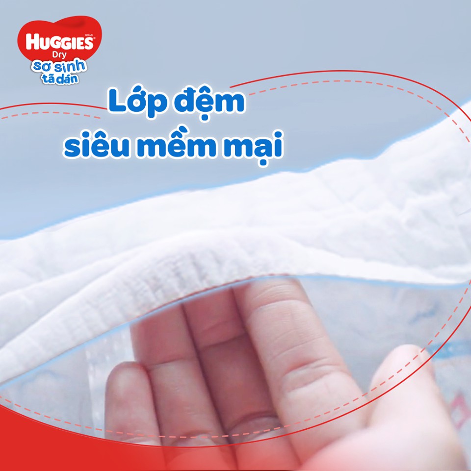 Tã Dán Huggies Newborn XS40 Miếng Cho Bé