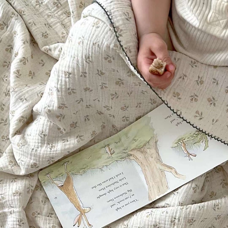 Chăn bamboo IGUN BEDDING chất liệu cotton sợi tre mềm mại thoáng mát