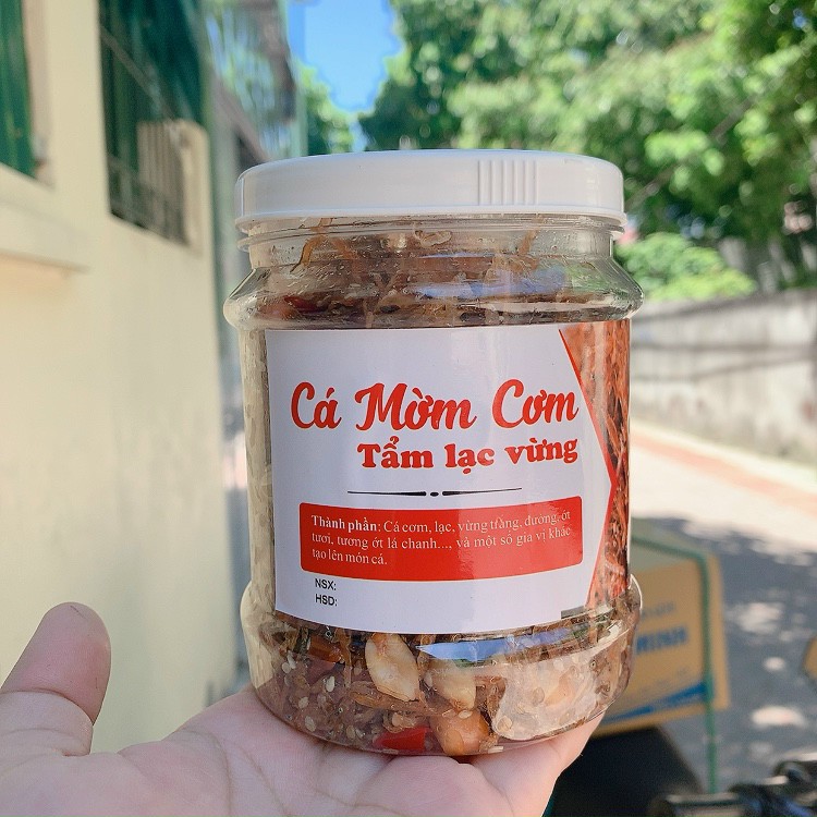 CÁ MỜM CƠM SỮA RIM LẠC 500g