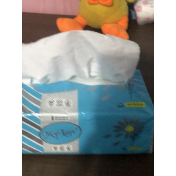 Giấy ăn rút MyLan hoa cúc siêu mềm