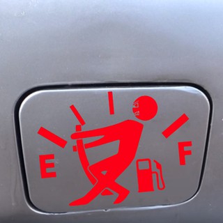 Decal Dán Nắp Bình Xăng Ô Tô Phản Quang
