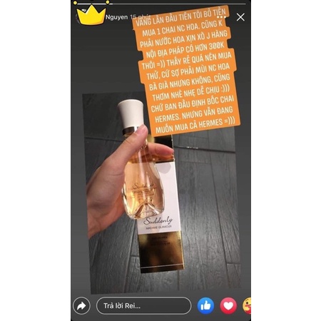 Nước Hoa Suddenly MADAME 50mL nội địa Pháp mẫu mới