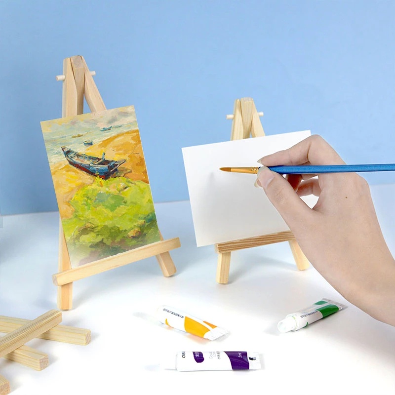 Giá Đỡ Điện Thoại/Thẻ Tên/Thẻ Tên Bằng Gỗ Thủ Công Đa Năng