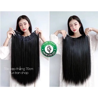 TÓC KẸP NỮA ĐẦU 6 PHÍM - HÀNG CAO CẤP ĐỘC QUYỀN ĐẸP NHƯ TÓC THẬT - KẸP DUỖI THOẢI MÁI - SIÊU DỄ DÙNG