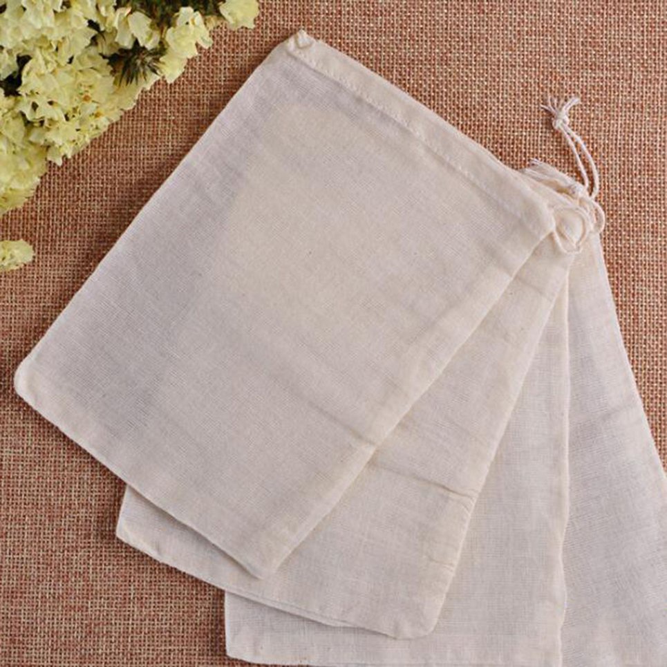 Soup bag Paper Empty Draw String Teabags Herb Tea Bag Pouch Loose Pouch