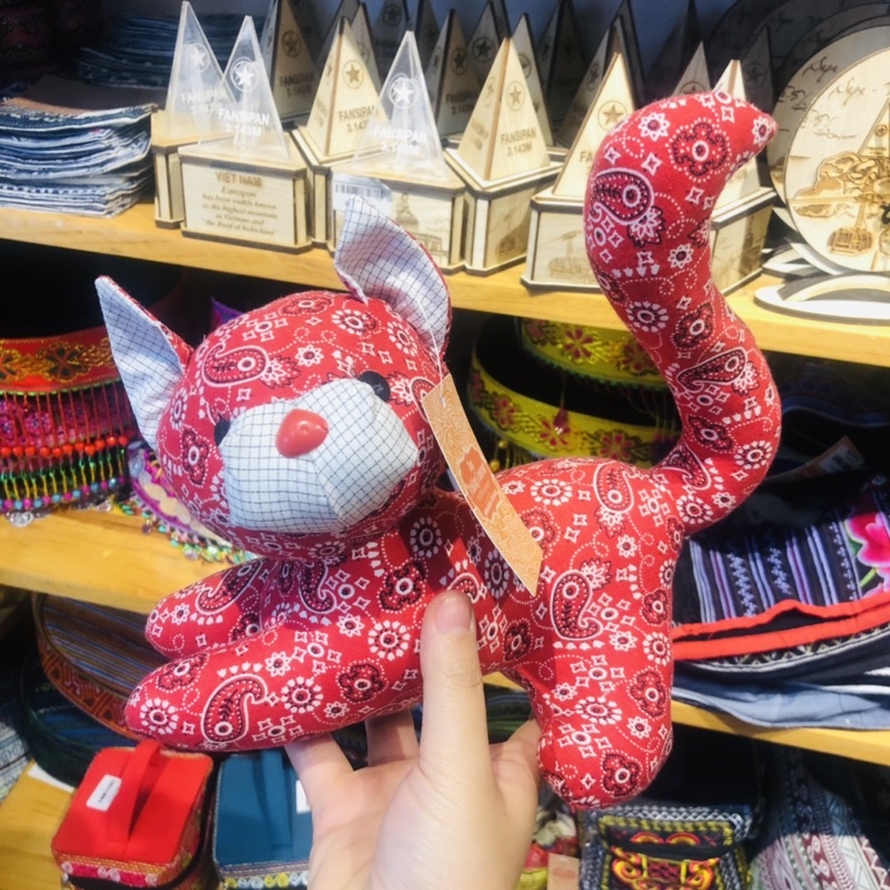 GẤU BÔNG THỔ CẨM