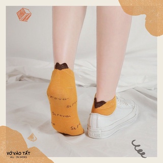 TẤT VỚ CỔ NGẮN NỮ GÓT TIM