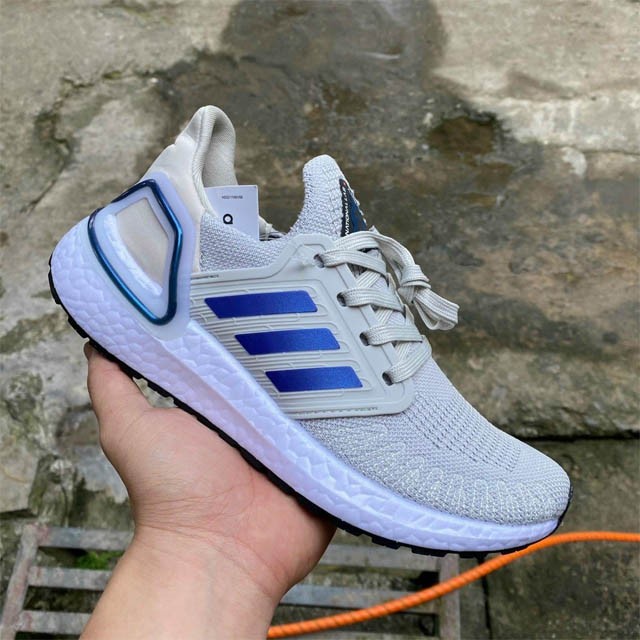 Giày Sneaker Nam Nữ Ultraboost 6.0 Xám  Xanh