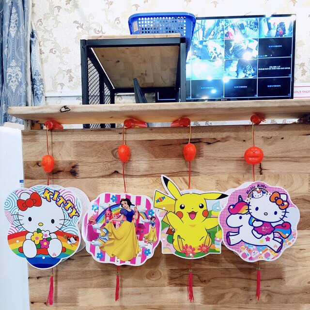 Lồng Đèn Trung Thu 2 Mảnh Ghép Việt Nam Nhạc Đèn