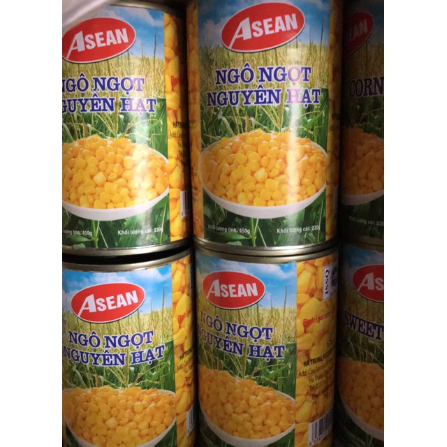 1 Thùng Ngô Ngọt Nguyên Hạt Đóng Lon 24 Lon x 450gram