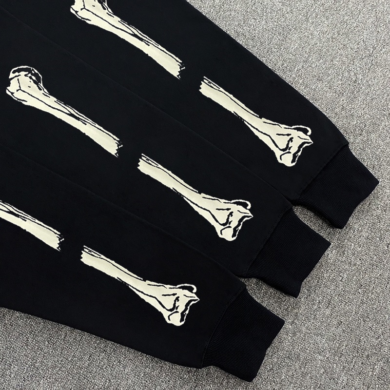 Áo nỉ mũ VLONE skull & bone hoodie ss21